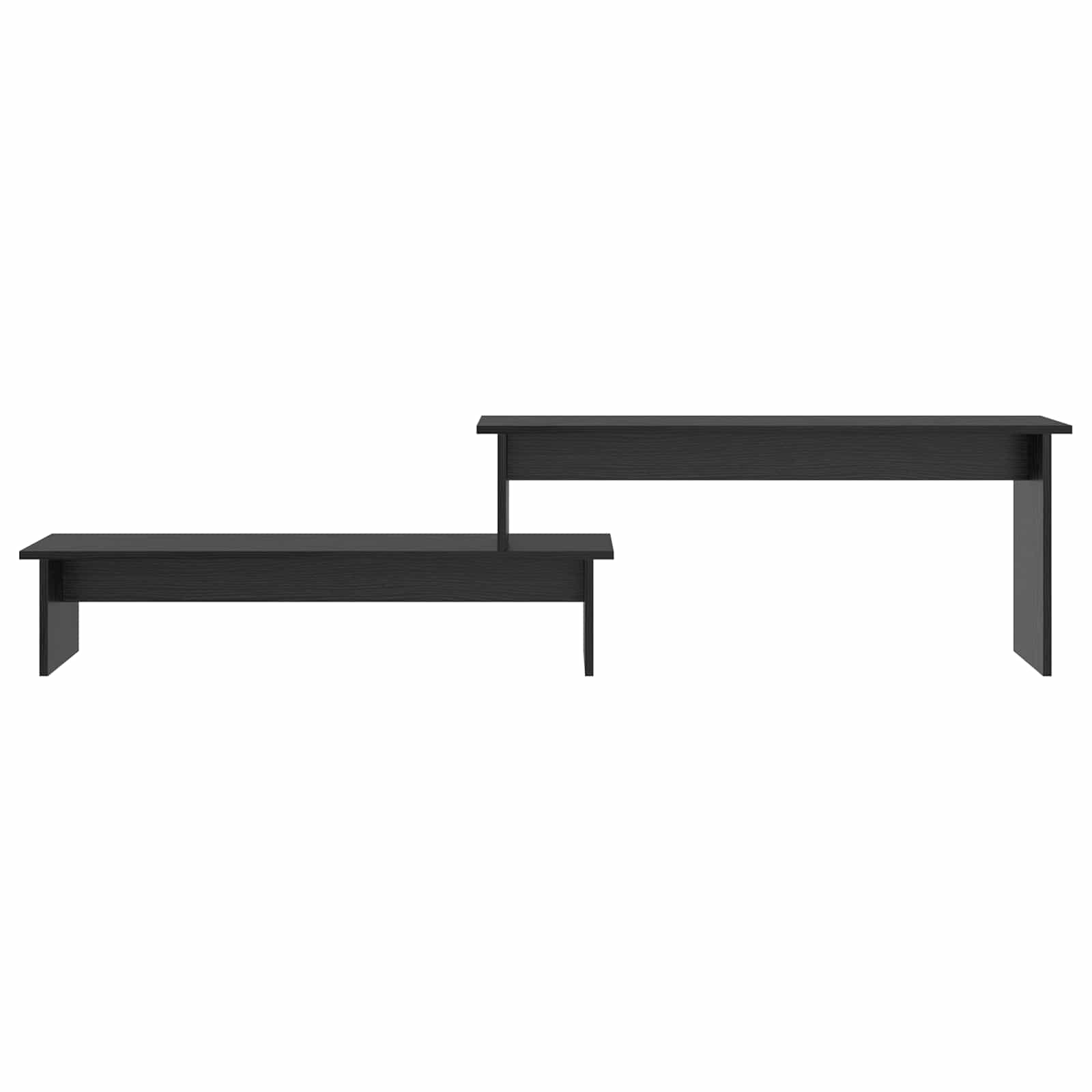 Sestava Tv Skříněk 180,5 X 30 X 43 Cm Černý Dub