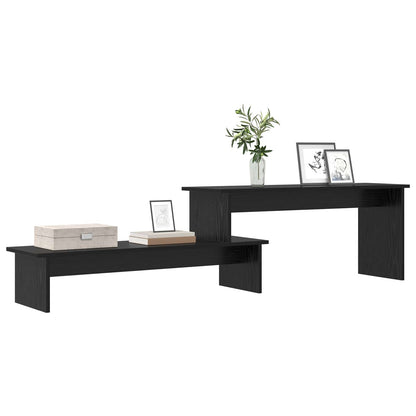 Sestava Tv Skříněk 180,5 X 30 X 43 Cm Černý Dub