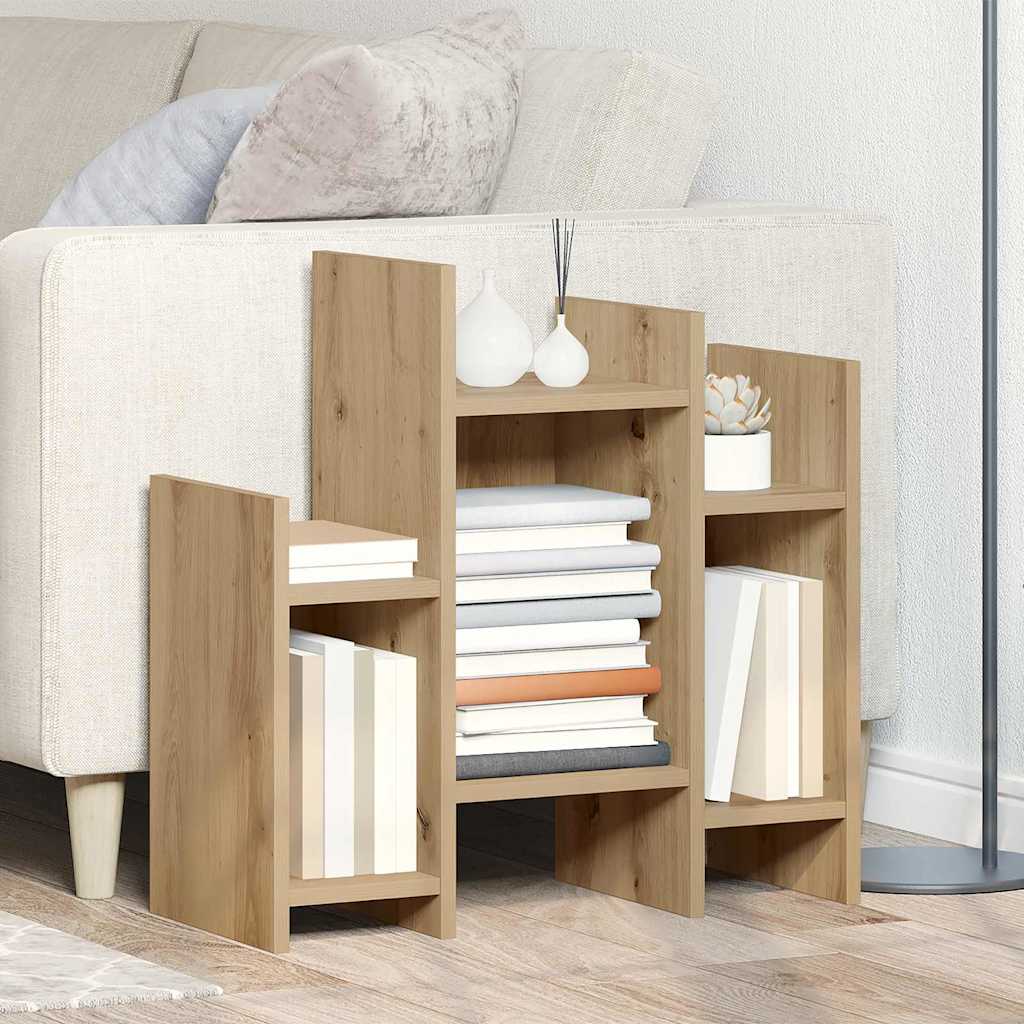 Boční Skříňka Artisanový Dub 60 X 26 X 60 Cm Kompozitní Dřevo