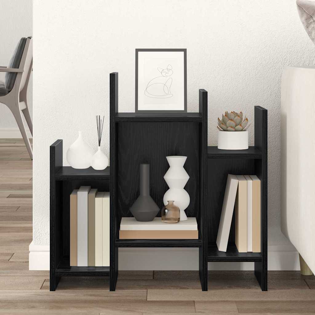 Boční Skříňka Černý Dub 60 X 26 X 60 Cm Kompozitní Dřevo