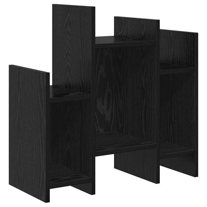 Boční Skříňka Černý Dub 60 X 26 X 60 Cm Kompozitní Dřevo