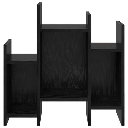 Boční Skříňka Černý Dub 60 X 26 X 60 Cm Kompozitní Dřevo