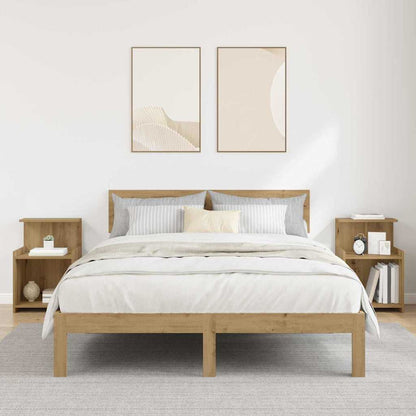 Noční Skříňka 2 Ks Artisanový Dub 40 X 35 X 60 Cm