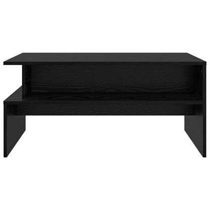 Konferenční Stolek Černý Dub 90 X 55 X 42,5 Cm Kompozitní Dřevo