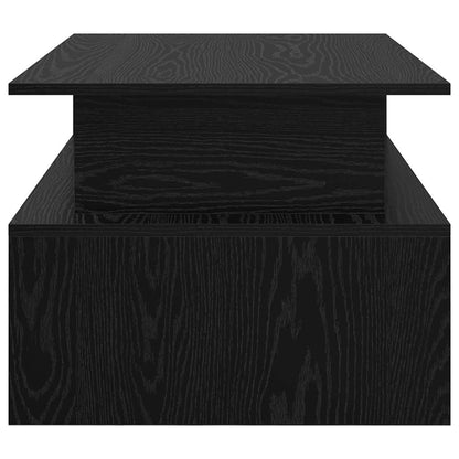 Konferenční Stolek Černý Dub 90 X 55 X 42,5 Cm Kompozitní Dřevo