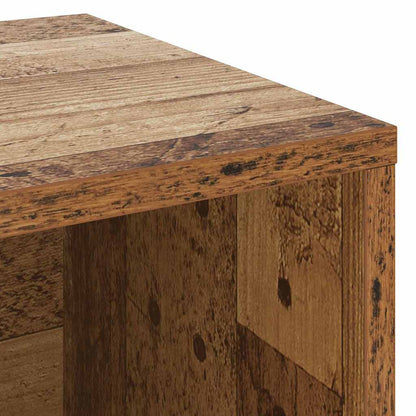 Lavička Na Boty 103 X 30 X 54,5 Cm Kompozitní Dřevo Staré Dřevo