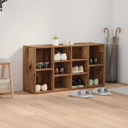 Lavička Na Boty 103 X 30 X 54,5 Cm Kompozitní Dřevo Staré Dřevo