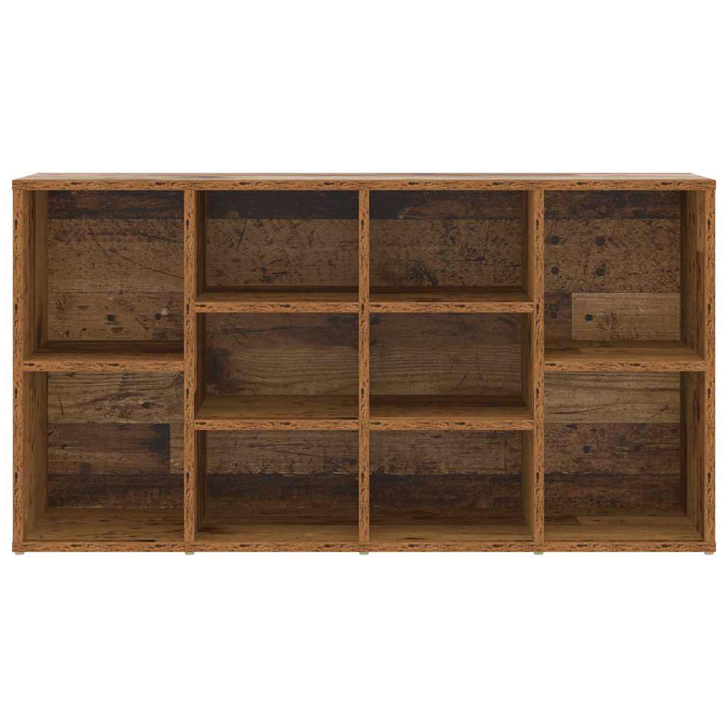 Lavička Na Boty 103 X 30 X 54,5 Cm Kompozitní Dřevo Staré Dřevo