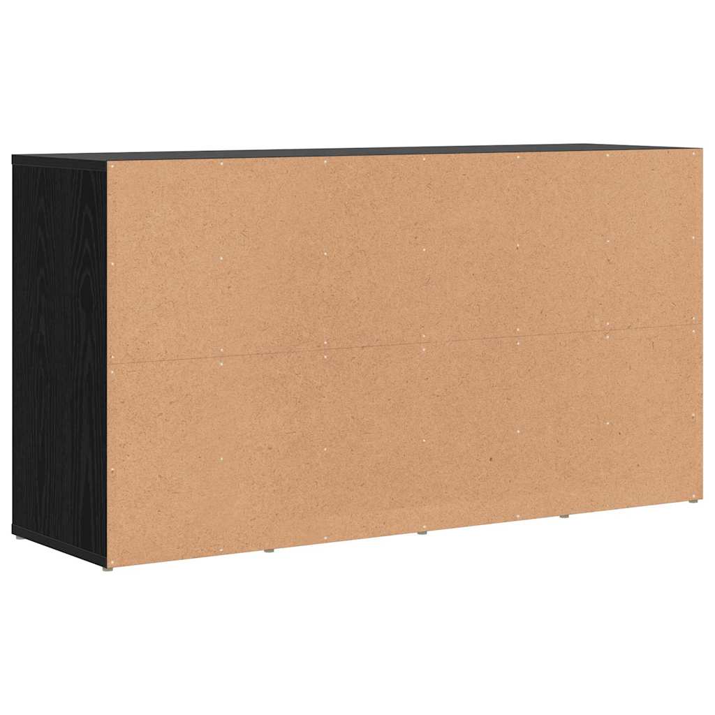 Lavička Na Boty 103 X 30 X 54,5 Cm Kompozitní Dřevo Černý Dub