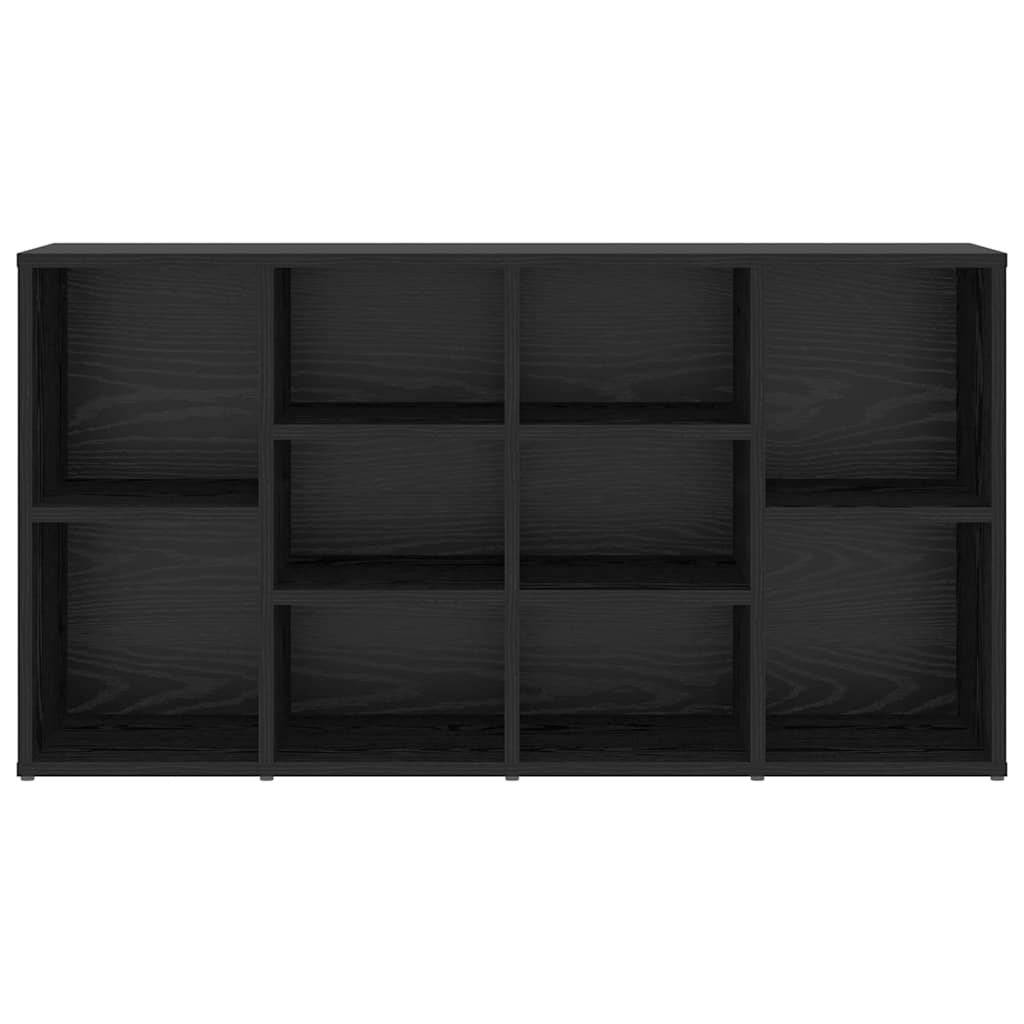 Lavička Na Boty 103 X 30 X 54,5 Cm Kompozitní Dřevo Černý Dub