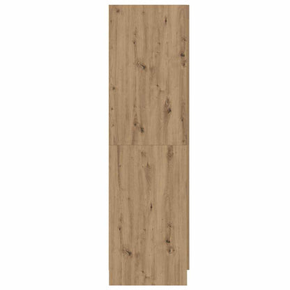 Šatní Skříň Umělecký Dub 82,5 X 51,5 X 180 Cm Kompozitní Dřevo