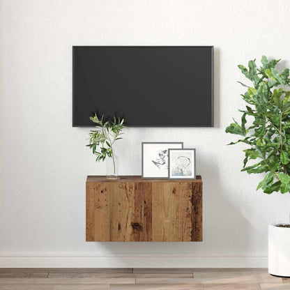 Sestava Tv Skříněk 60 X 30 X 30 Cm Hnědá Kompozitní Dřevo
