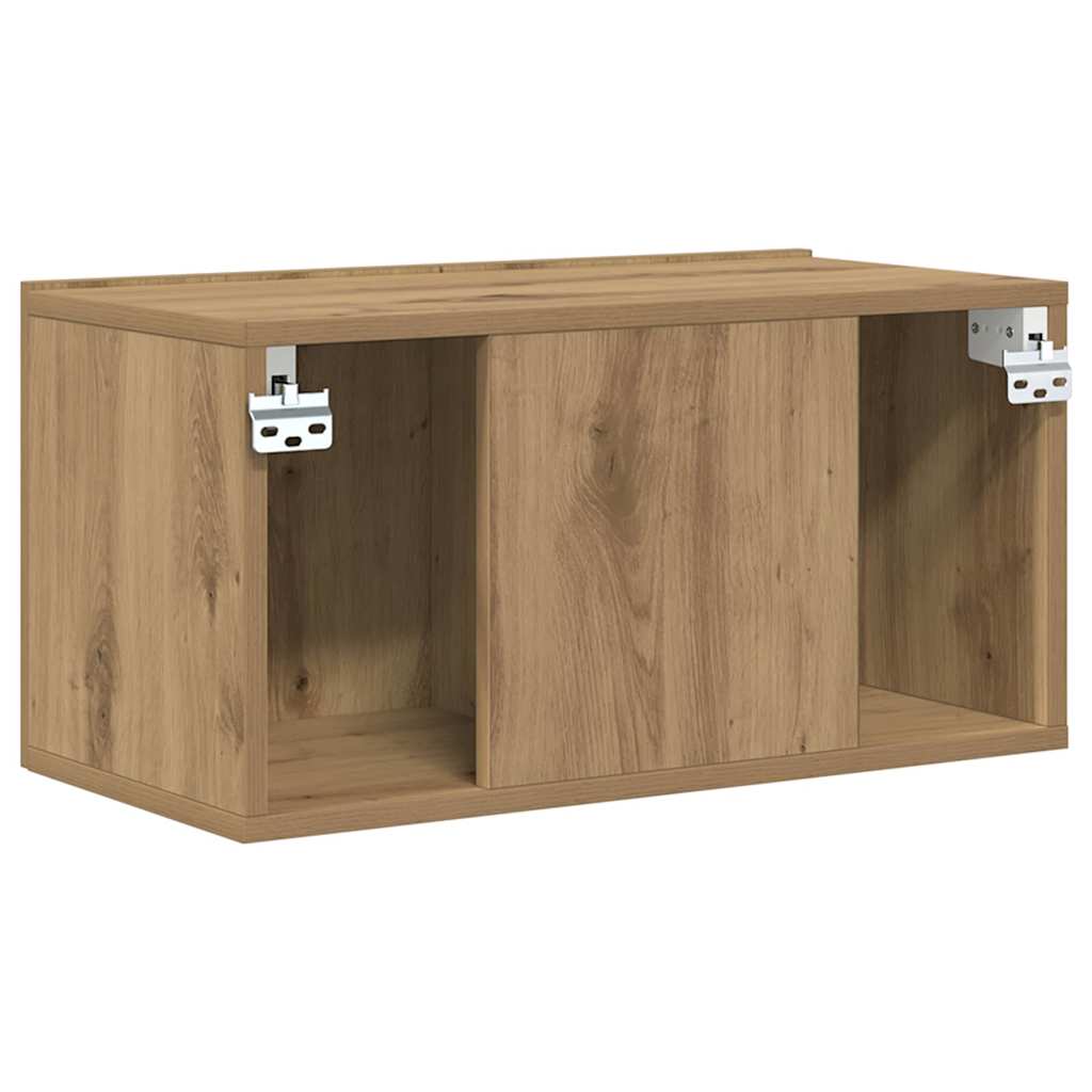 Sestava Tv Skříněk 60 X 30 X 30 Cm Hnědá Kompozitní Dřevo