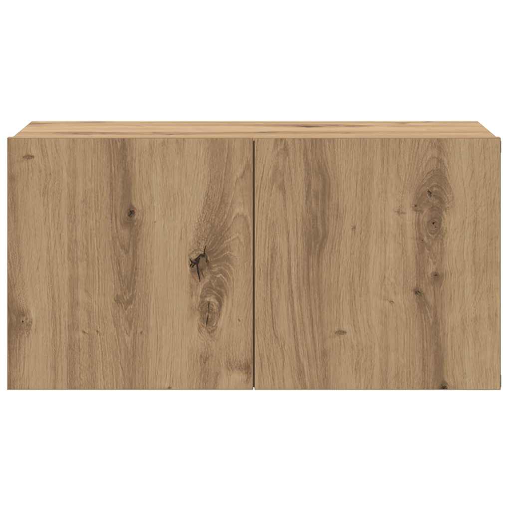 Sestava Tv Skříněk 60 X 30 X 30 Cm Hnědá Kompozitní Dřevo