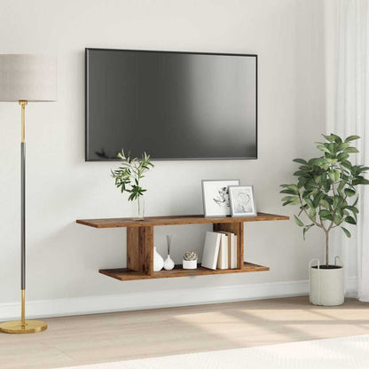 Sestava Tv Skříněk 103 X 30 X 26,5 Cm Hnědá Kompozitní Dřevo