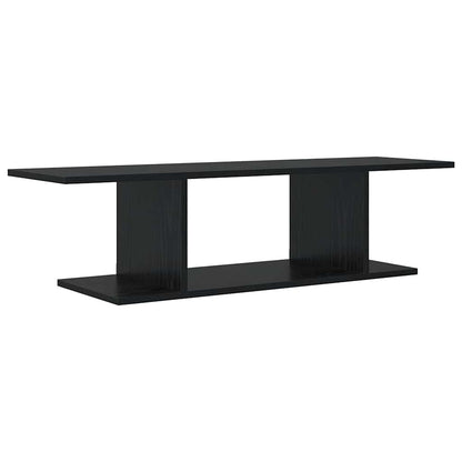 Sestava Tv Skříněk 103 X 30 X 26,5 Cm Černá Kompozitní Dřevo