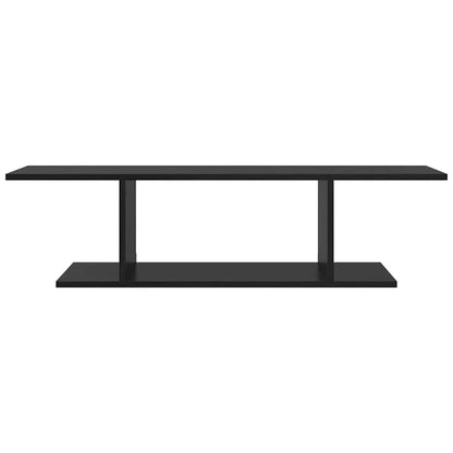 Sestava Tv Skříněk 103 X 30 X 26,5 Cm Černá Kompozitní Dřevo