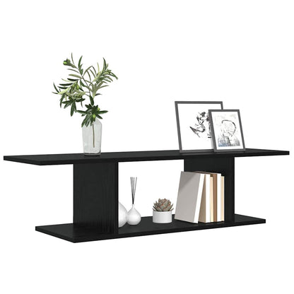 Sestava Tv Skříněk 103 X 30 X 26,5 Cm Černá Kompozitní Dřevo