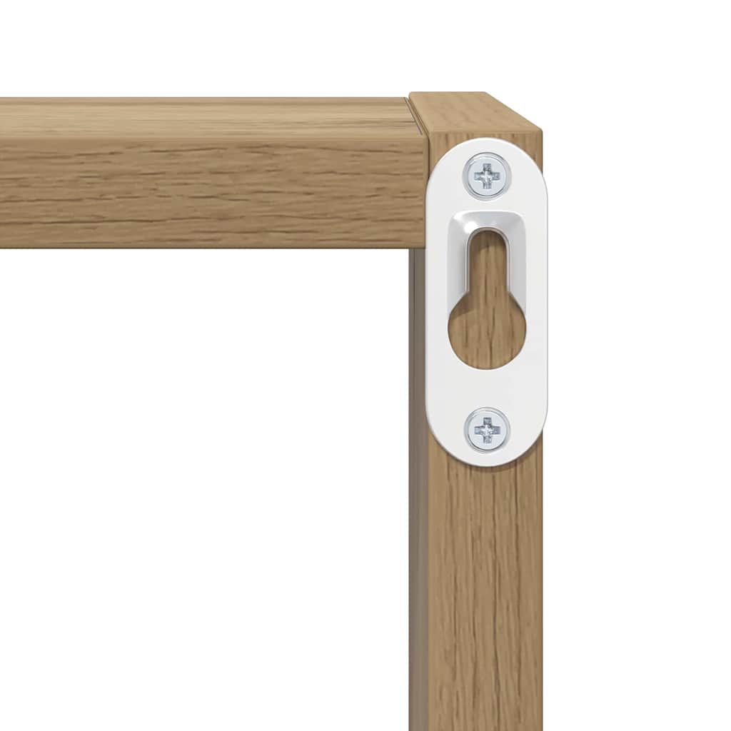 Nástěnné Poličky Nástěnná Montáž 2 Pcs Artisanový Dub