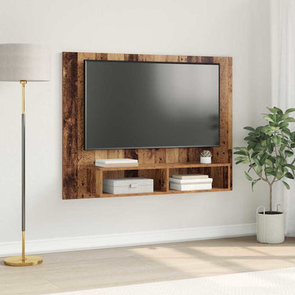 Sestava Tv Skříněk 120 X 23,5 X 90 Cm Staré Dřevo