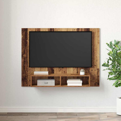 Sestava Tv Skříněk 120 X 23,5 X 90 Cm Staré Dřevo