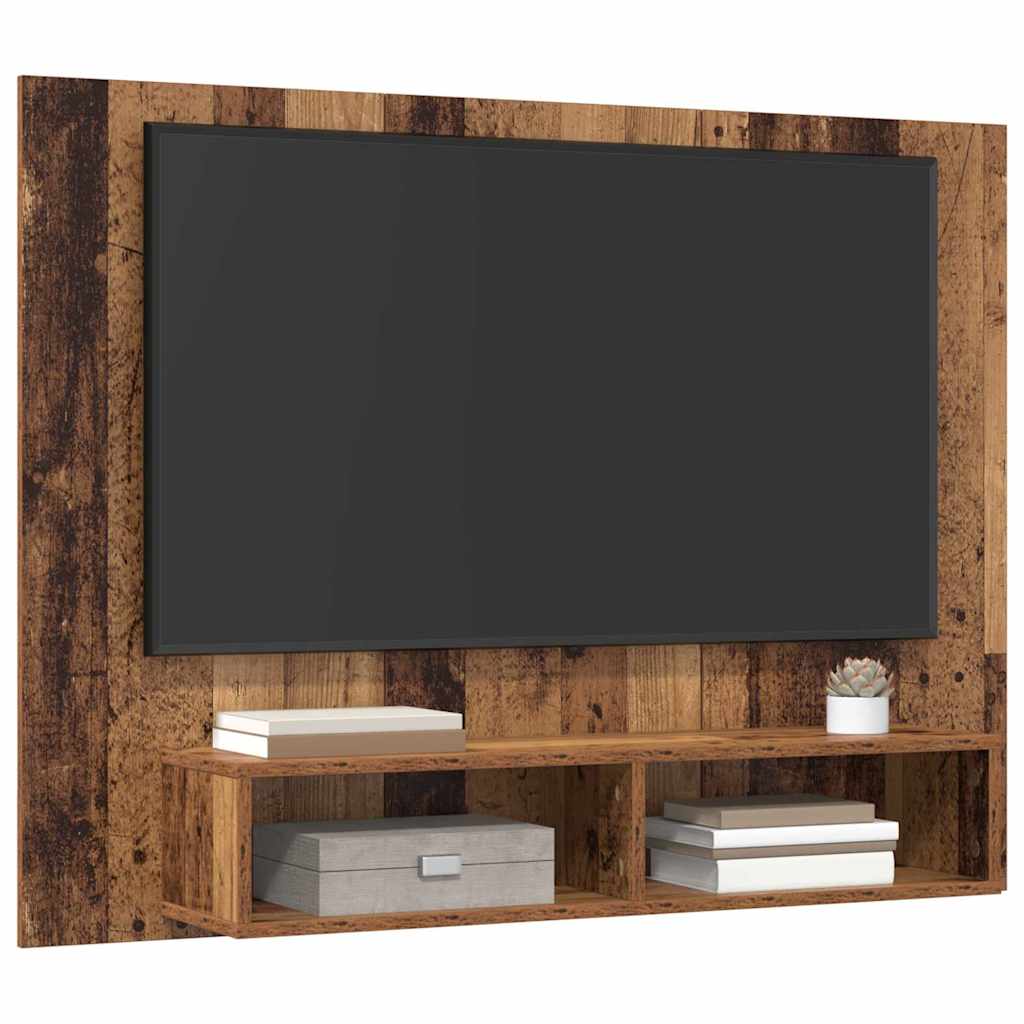 Sestava Tv Skříněk 120 X 23,5 X 90 Cm Staré Dřevo