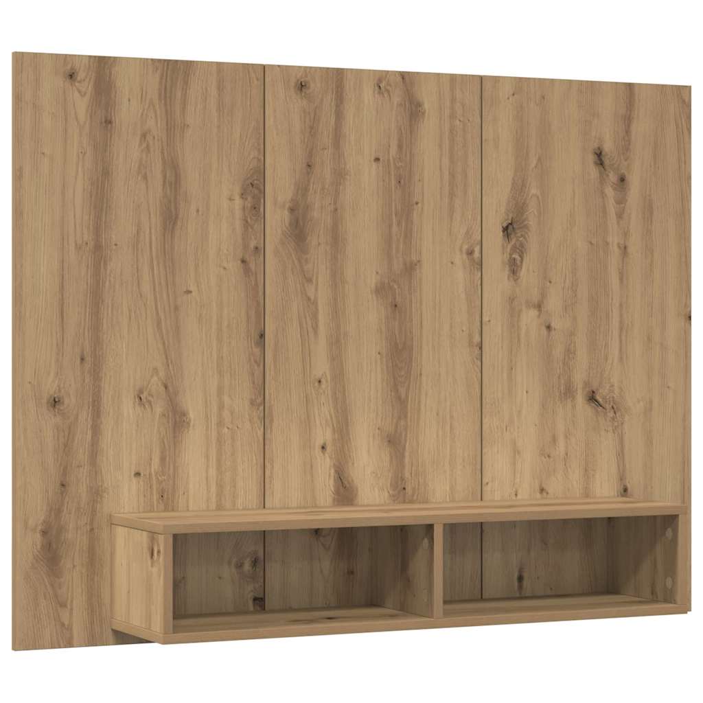 Sestava Tv Skříněk 120 X 23,5 X 90 Cm Artisanový Dub
