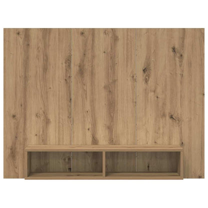 Sestava Tv Skříněk 120 X 23,5 X 90 Cm Artisanový Dub