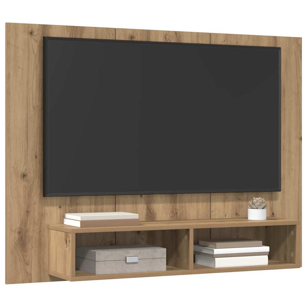 Sestava Tv Skříněk 120 X 23,5 X 90 Cm Artisanový Dub