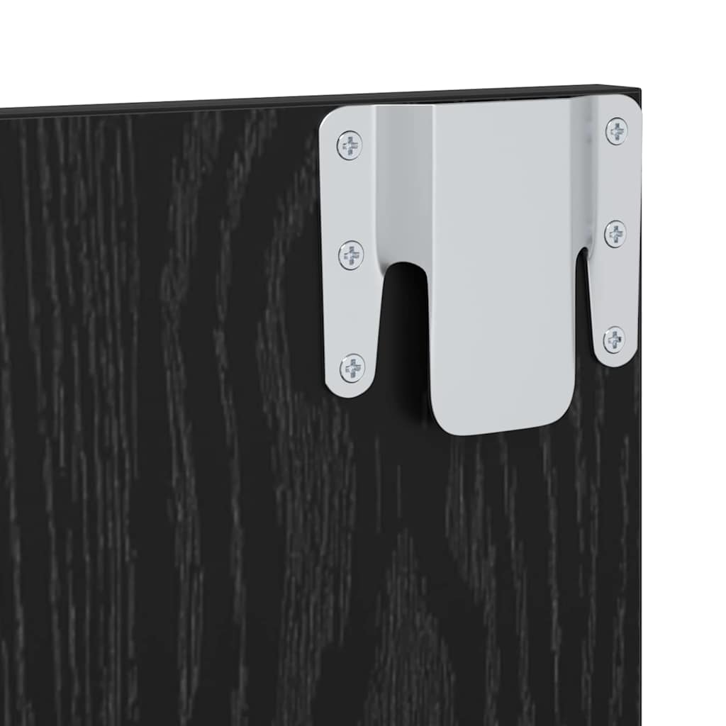 Sestava Tv Skříněk 120 X 23,5 X 90 Cm Černý Dub
