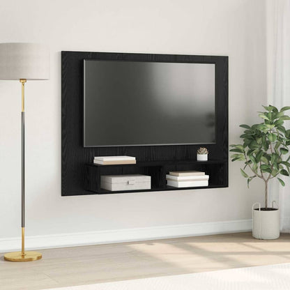 Sestava Tv Skříněk 120 X 23,5 X 90 Cm Černý Dub