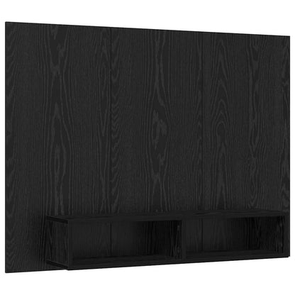 Sestava Tv Skříněk 120 X 23,5 X 90 Cm Černý Dub