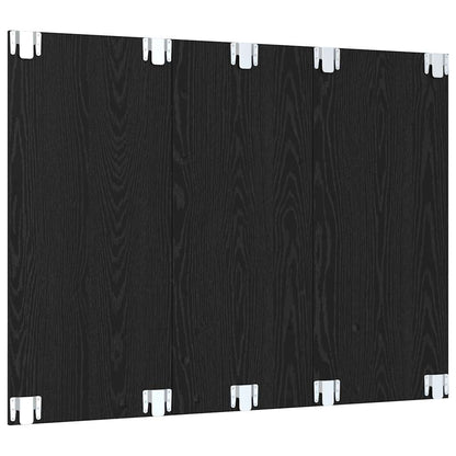 Sestava Tv Skříněk 120 X 23,5 X 90 Cm Černý Dub