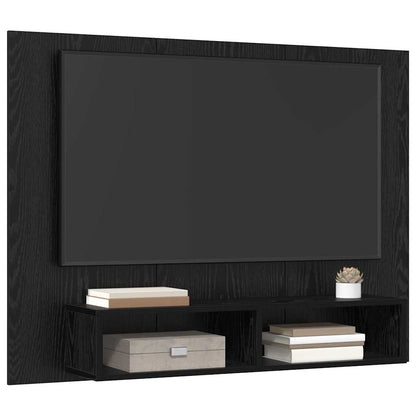 Sestava Tv Skříněk 120 X 23,5 X 90 Cm Černý Dub