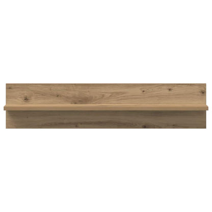 Nástěnná Polička Nástěnná Montáž 2 Pcs Artisanový Dub