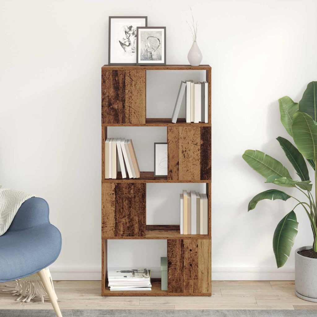Sestava Tv Skříněk 60 X 24 X 125,5 Cm Hnědá Kompozitní Dřevo