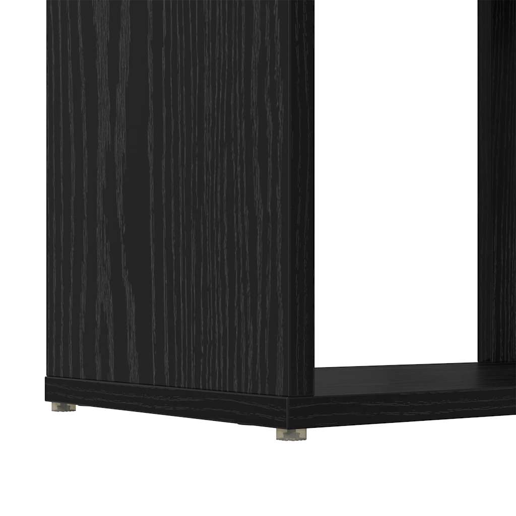 Sestava Tv Skříněk 60 X 24 X 125,5 Cm Černá Kompozitní Dřevo