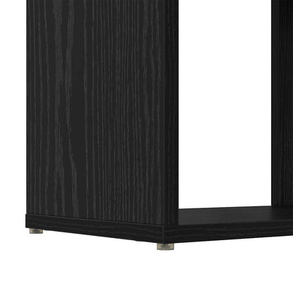 Sestava Tv Skříněk 60 X 24 X 125,5 Cm Černá Kompozitní Dřevo