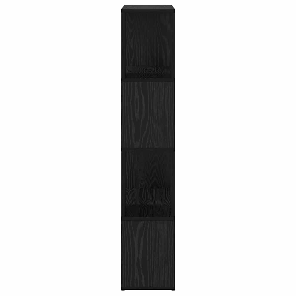 Sestava Tv Skříněk 60 X 24 X 125,5 Cm Černá Kompozitní Dřevo