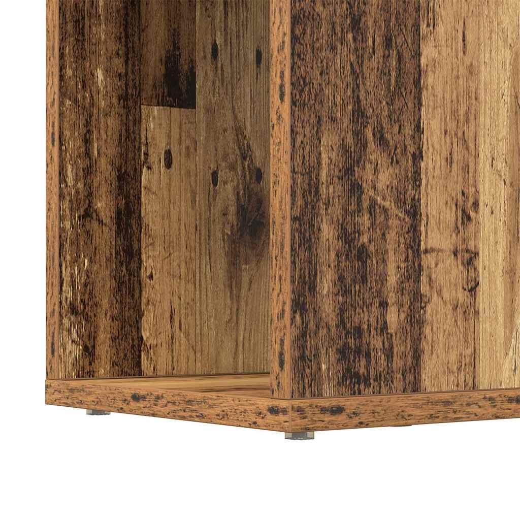 Sestava Tv Skříněk 80 X 24 X 125 Cm Hnědá Kompozitní Dřevo