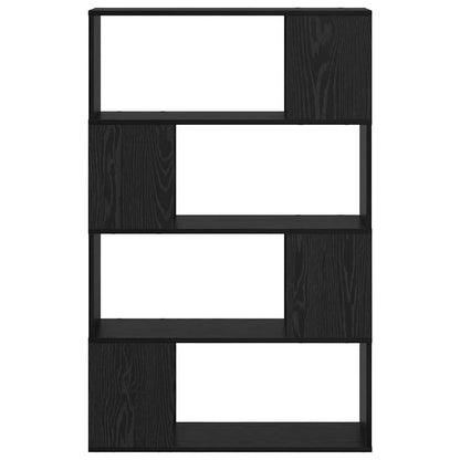 Sestava Tv Skříněk 80 X 24 X 125 Cm Černá Kompozitní Dřevo