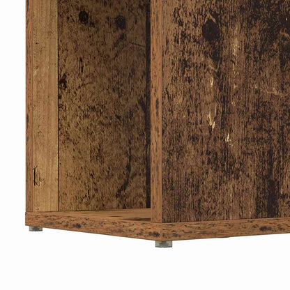 Sestava Tv Skříněk 80 X 24 X 156 Cm Hnědá Kompozitní Dřevo