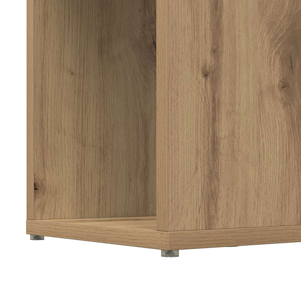 Sestava Tv Skříněk 80 X 24 X 156 Cm Hnědá Kompozitní Dřevo
