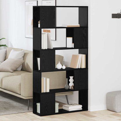 Sestava Tv Skříněk 80 X 24 X 156 Cm Černá Kompozitní Dřevo