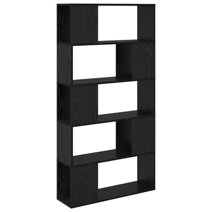 Sestava Tv Skříněk 80 X 24 X 156 Cm Černá Kompozitní Dřevo
