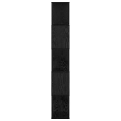Sestava Tv Skříněk 80 X 24 X 156 Cm Černá Kompozitní Dřevo