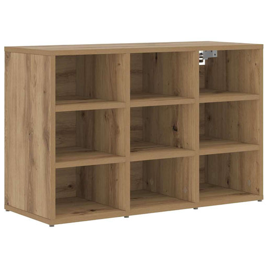 Skříň Na Obuv 77,5 X 30 X 51 Cm Kompozitní Dřevo Artisanový Dub