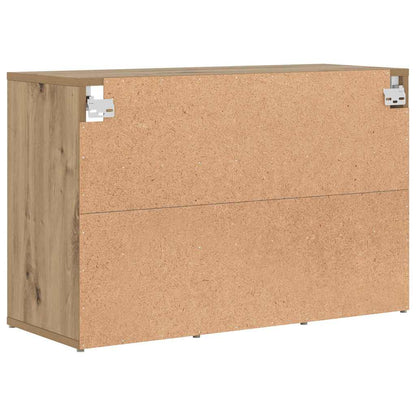 Skříň Na Obuv 77,5 X 30 X 51 Cm Kompozitní Dřevo Artisanový Dub