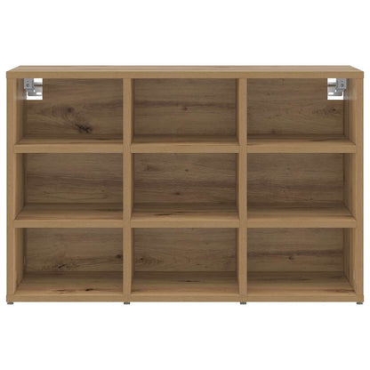 Skříň Na Obuv 77,5 X 30 X 51 Cm Kompozitní Dřevo Artisanový Dub