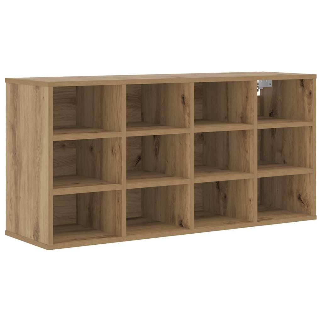 Skříň Na Obuv 103 X 30 X 51 Cm Kompozitní Dřevo Artisanový Dub